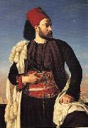 Portrait of Leconte de Floris in an Egyptian Army Uniform, Leon Benouville